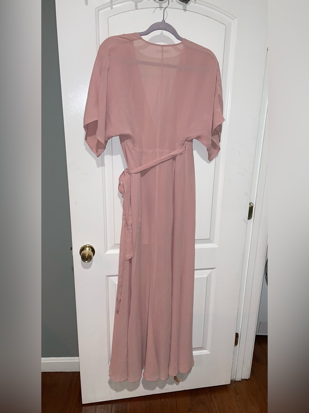 New! Winslow Pink Wrap Maxi Dress with Side Slit 🌸 Small NWT! - Picture 11 of 15